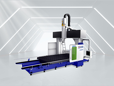 工作臺(tái)移動(dòng)三維五軸激光切割機(jī)